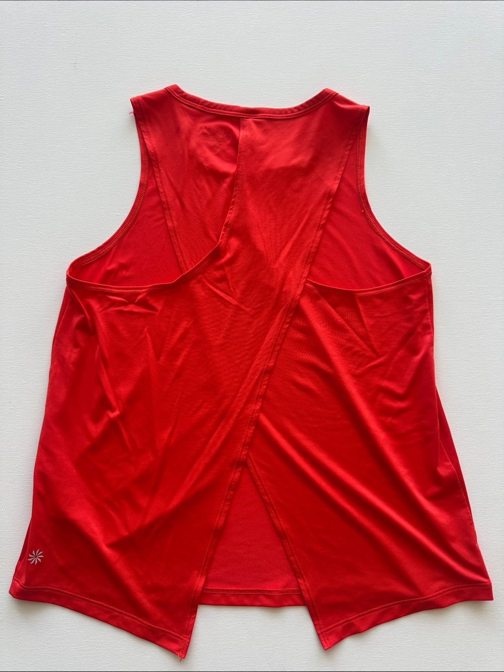 Athleta Red Racerback-Style Performance Tank - Picture 6 of 9